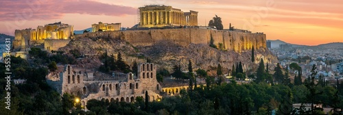 Acropolis of Athens - the most famous monument of ancient Greece