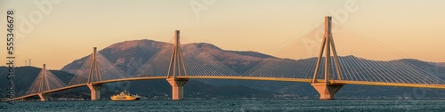 Rio - Antirio, Greece's most famous bridge	 photo