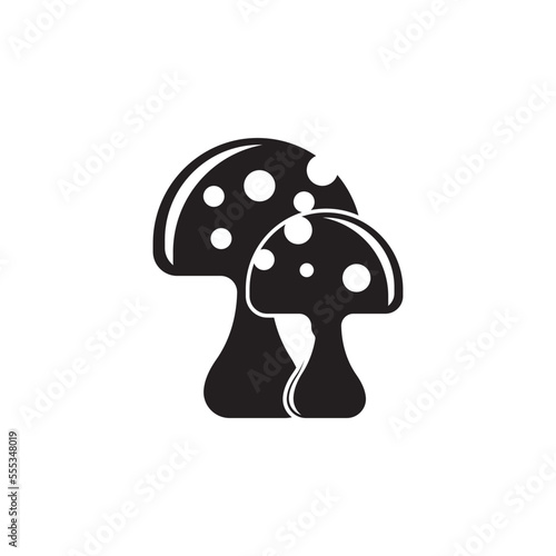 mushroom icon illustration isolated vector sign symbol