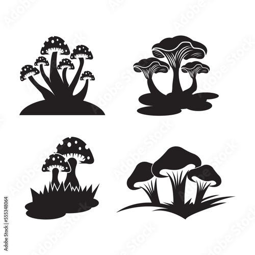 mushroom icon illustration isolated vector sign symbol