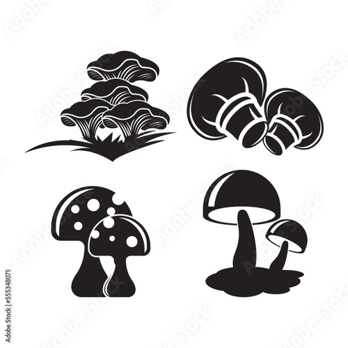 mushroom icon illustration isolated vector sign symbol