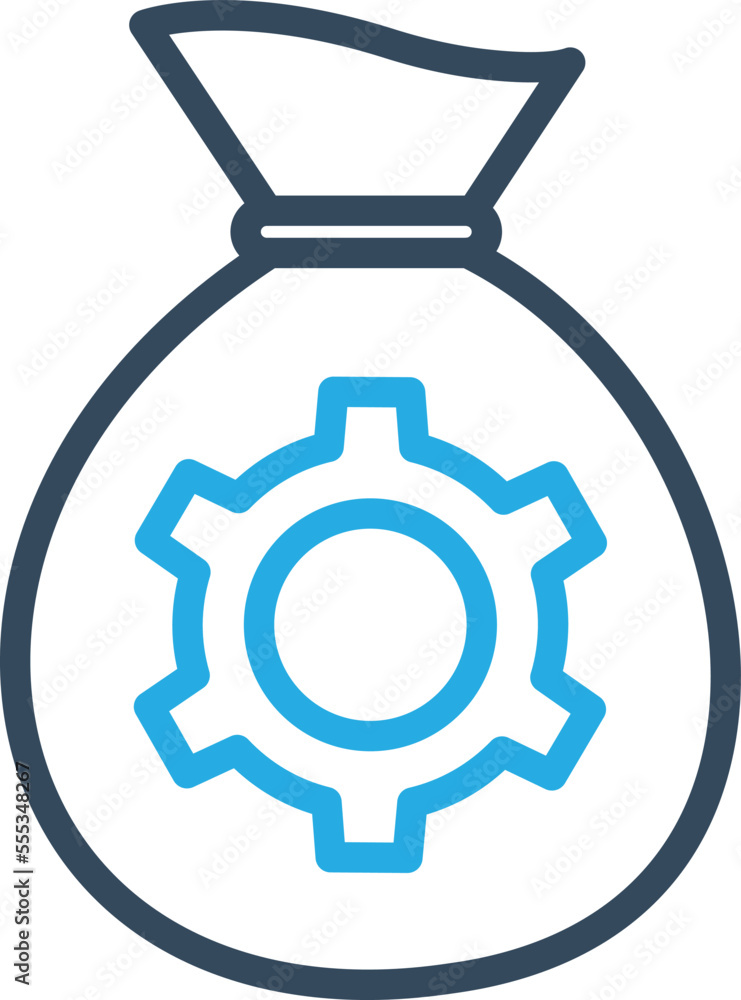 Dollar Sack Setting Vector Icon
Dollar Sack Setting Vector Icon