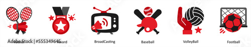 racket, award, broadcasting