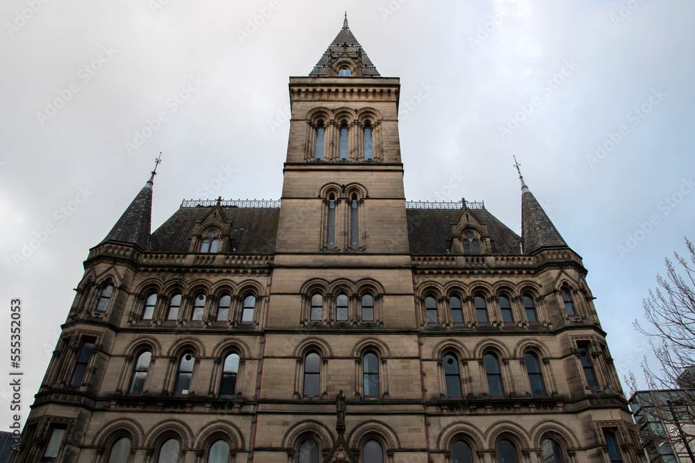 City Hall At Manchester England 8-12-2019