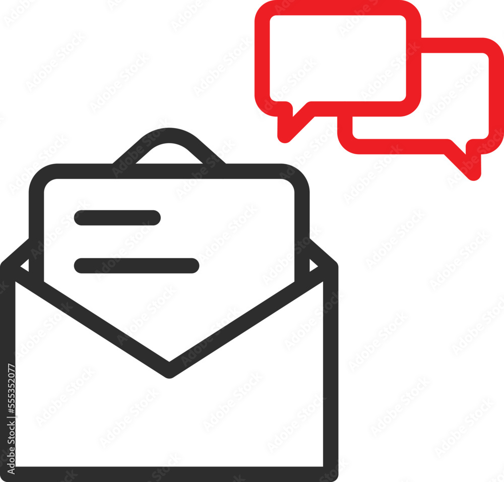 Envelope message Vector Icon
Envelope message Vector Icon