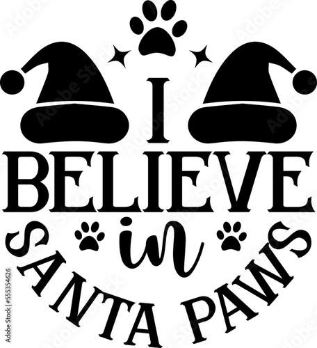 I believe in santa paws
