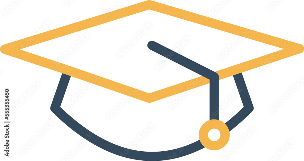 Degree cap Vector Icon
Degree cap Vector Icon