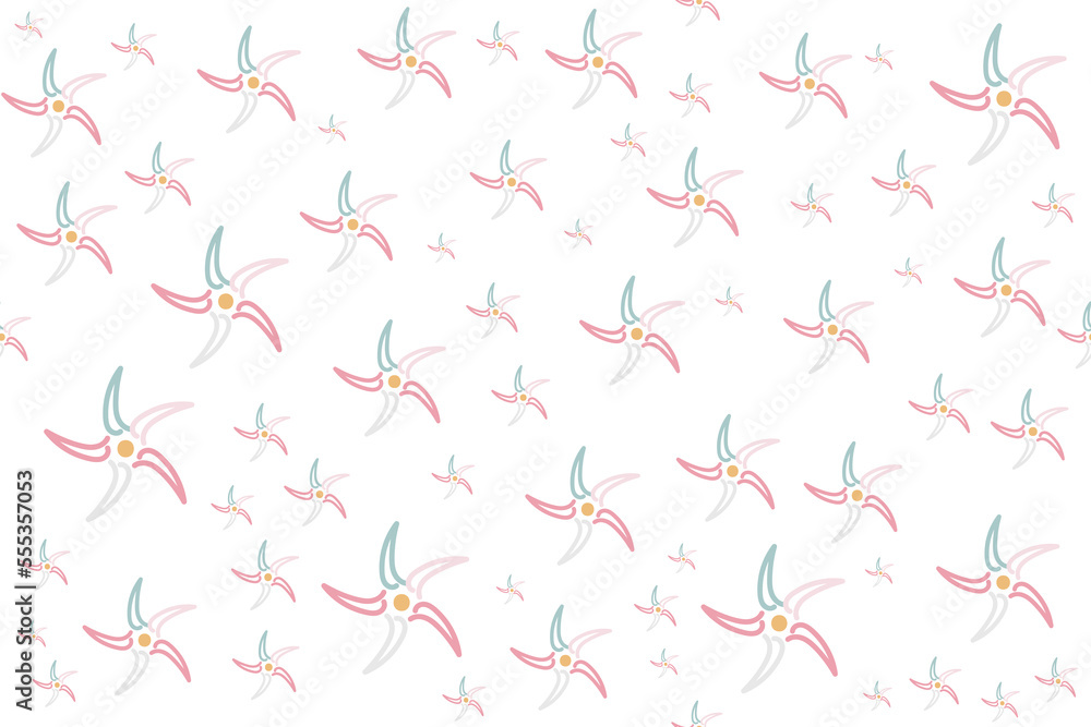 Romantic Flower seamless patterns vector ornament design It is a pattern created by combining freehand. Create beautiful fabric patterns. Design for print. Using in the. Romantic Flower seamless patterns vector ornament design It is a pattern created by combining freehand. Create beautiful fabric patterns. Design for print. Using in the.