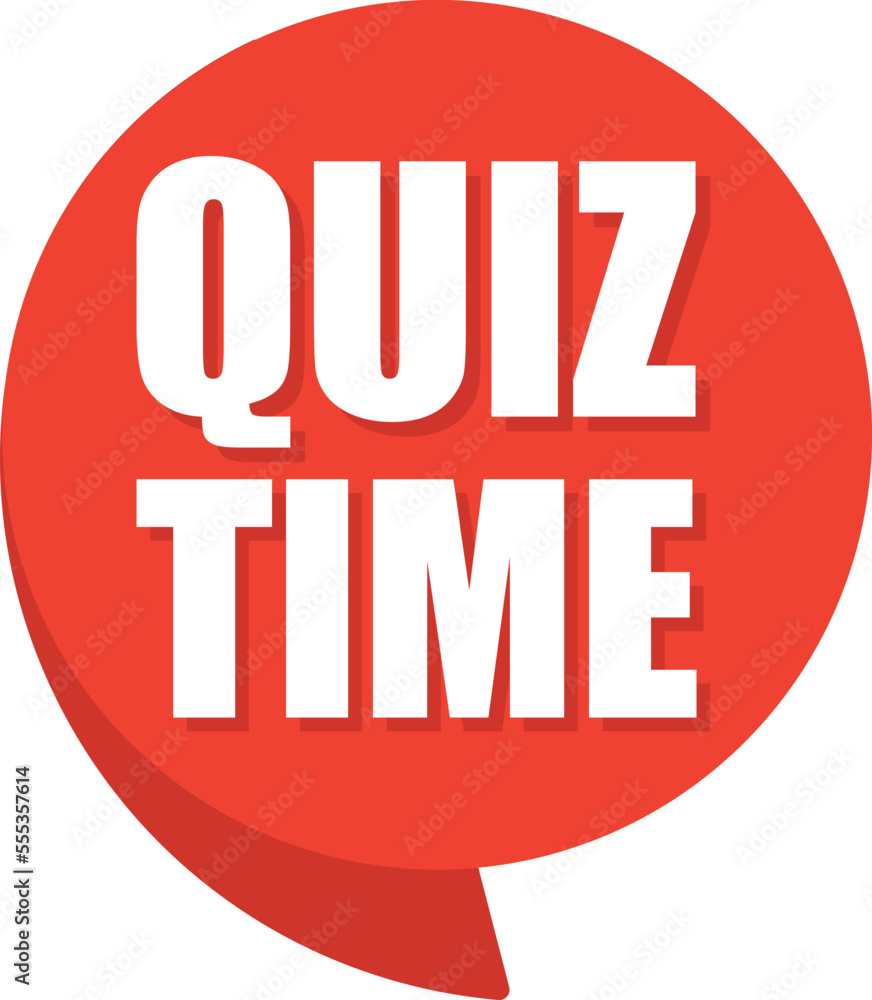 Quiz time comic speech bubble in pop art style. Comic speech. Dialog window. Yellow banner for sale. Quiz time comic speech bubble in pop art style. Comic speech. Dialog window. Yellow banner for sale.