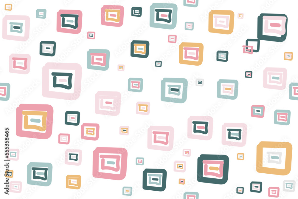 doodle seamless pattern. Creative abstract style art background for children or trendy design with basic shapes. Simple childish scribble wallpaper doodle seamless pattern. Creative abstract style art background for children or trendy design with basic shapes. Simple childish scribble wallpaper