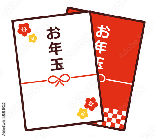 Wallpaper Mural お年玉　ポチ袋　イラスト素材 Torontodigital.ca