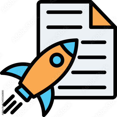 Rocket Requirement Vector Icon
