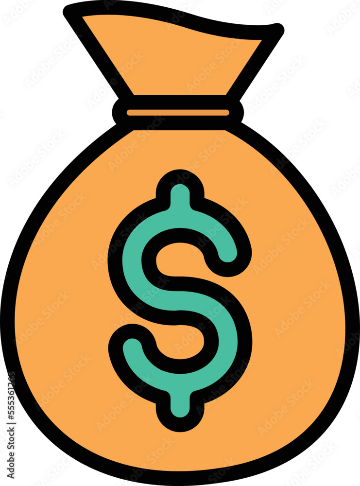 Dollar Sack Vector Icon
Dollar Sack Vector Icon
