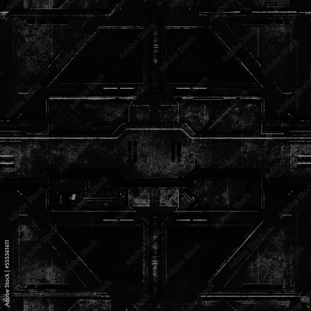 Fototapeta premium Sci-Fi Ceiling