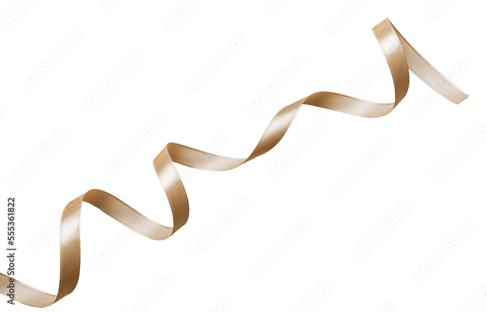 Gold curly ribbon for gift box Gold curly ribbon for gift box