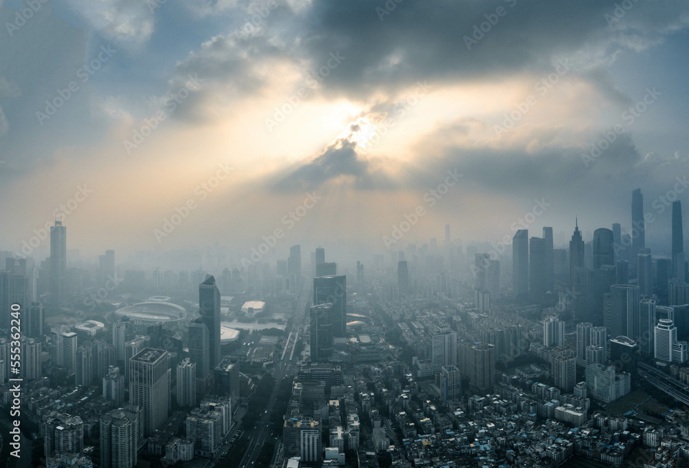 Fototapeta premium guangzhou city