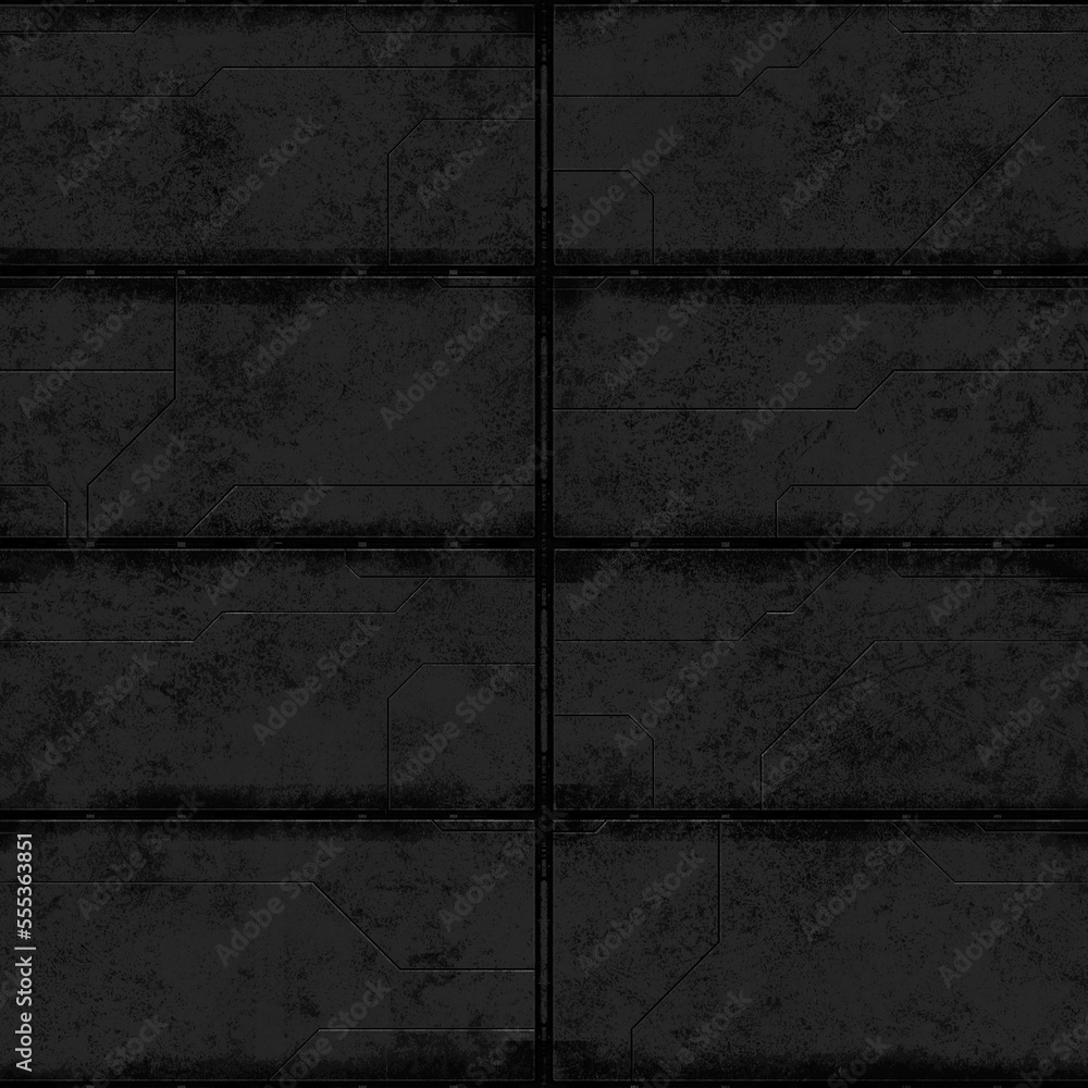 Obraz premium Science-Fiction Floor