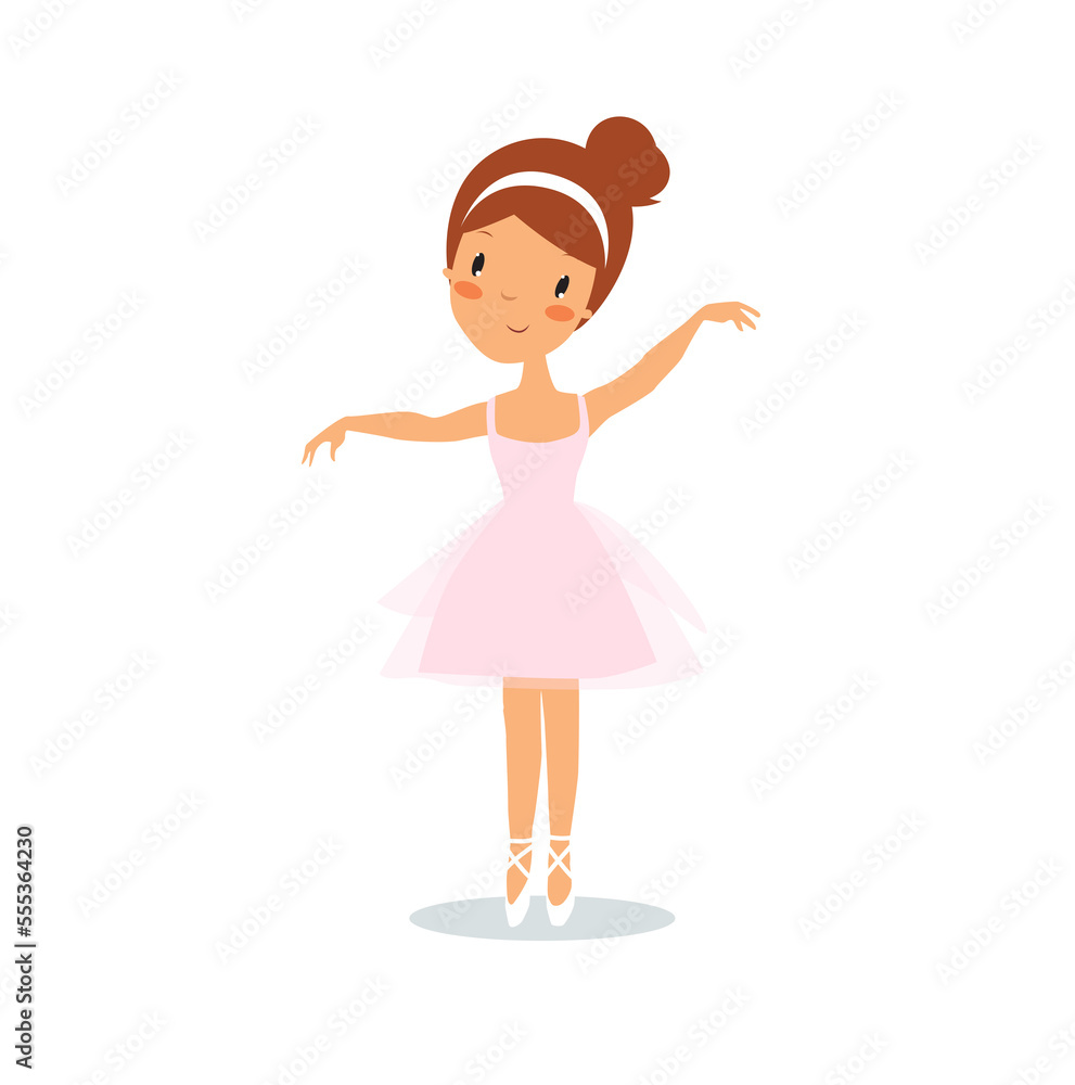 Ballerina girl. Girl dancing. Cute girl dancing ballet. Pink ballet dress. Ballerina girl. Girl dancing. Cute girl dancing ballet. Pink ballet dress.