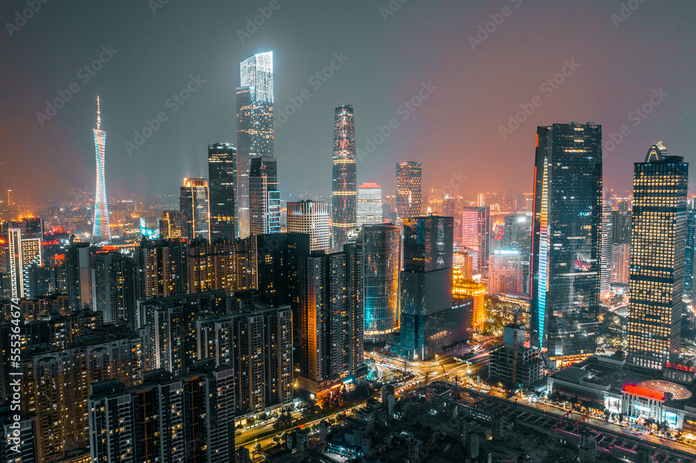 Obraz premium guangzhou city