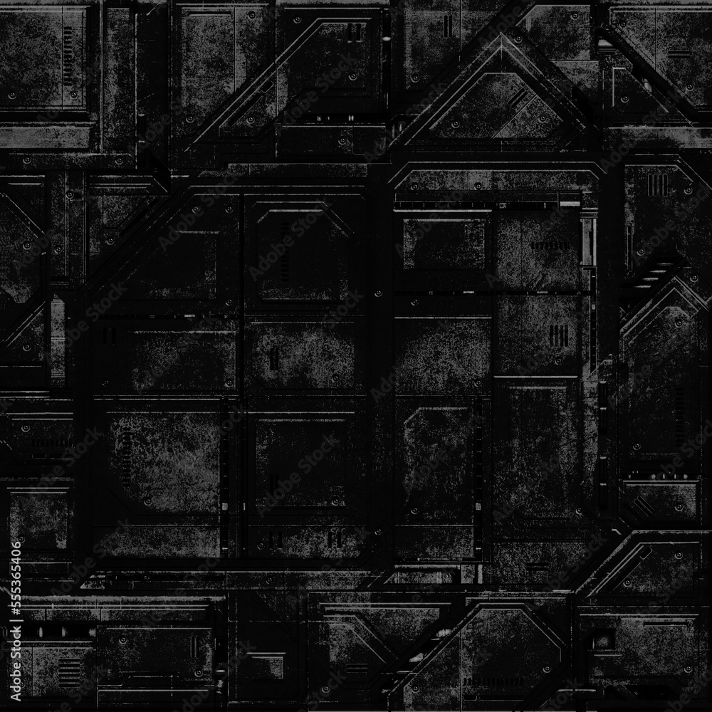 Fototapeta premium Science-Fiction Hull