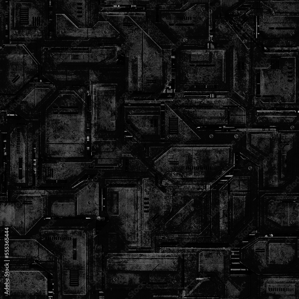 Fototapeta premium Science-Fiction Hull