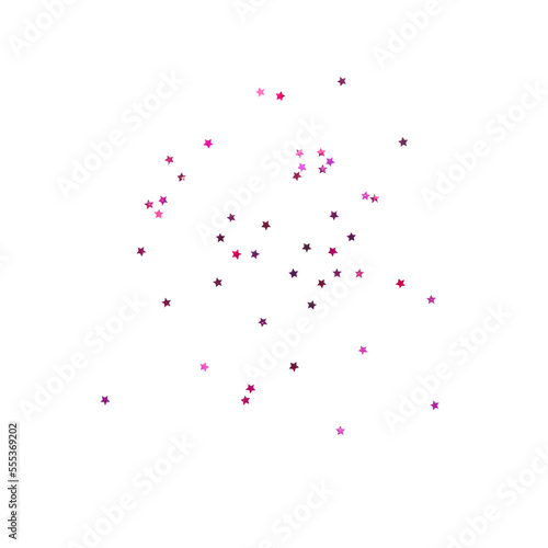 Violet star confetti  Purple stars sparkle decoration cutout  Png file.