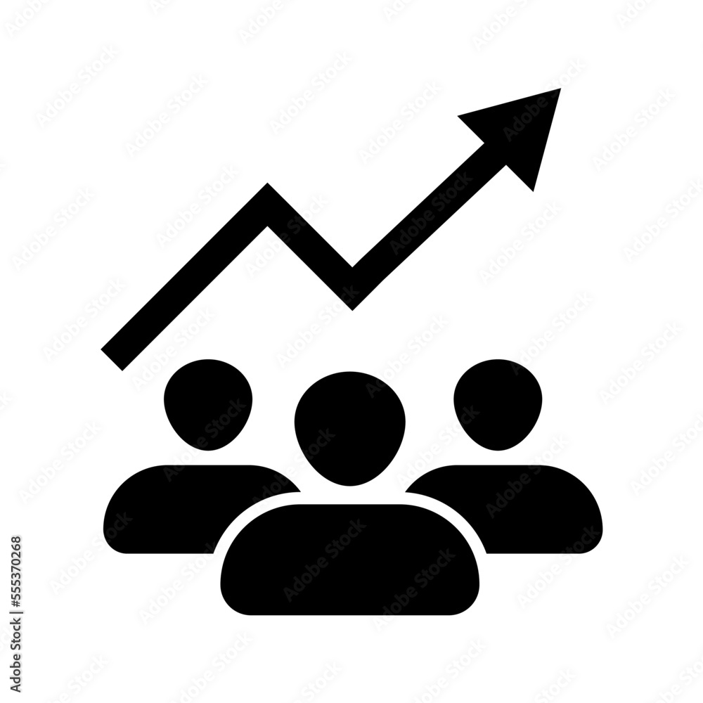 profile, user, people symbol with arrow up icon vector profile, user, people symbol with arrow up icon vector