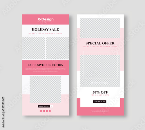 Ecommerce Product Promotion Email Newsletter Template