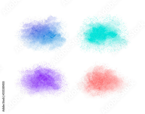 watercolor vector splashes  background for title and logo © Kbiscuit