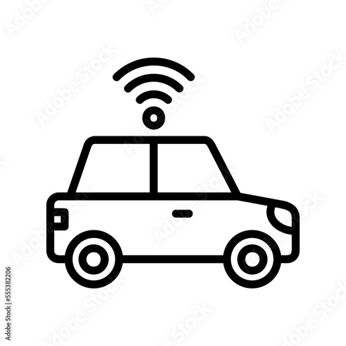 Driverless Car Icon