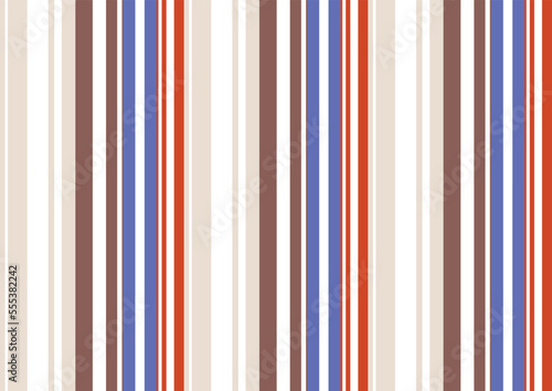 Striped vector Seamless pattern, striped fabric prints Relatively wide, even, usually vertical stripes of solid colour on a lighter background. It resembles the pattern on awning fabrics.