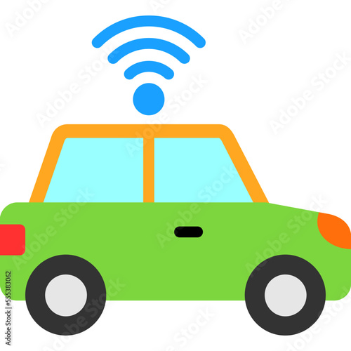 Driverless Car Icon