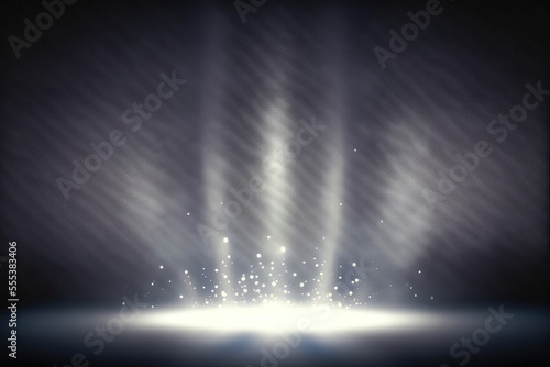 spotlight on stage with spotlight,spotlight,spotlight on stage © Moon
