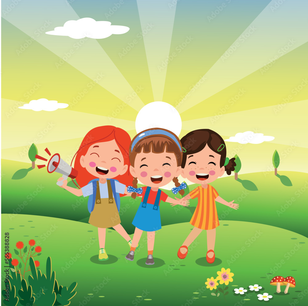 cute happy kids spinning hoop cute happy kids spinning hoop