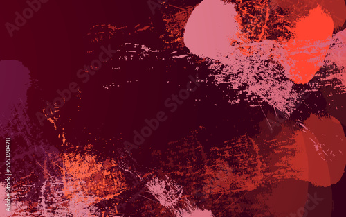 Abstract grunge texture red colors background