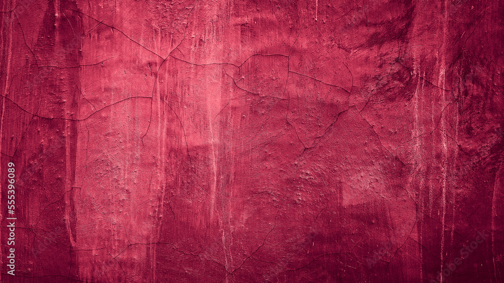 Obraz premium Texture red cement concrete wall abstract background