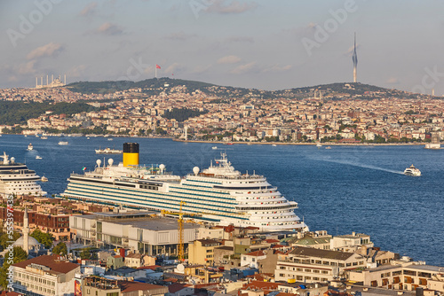 Photography Maritime traffic in Bosphorus strait
