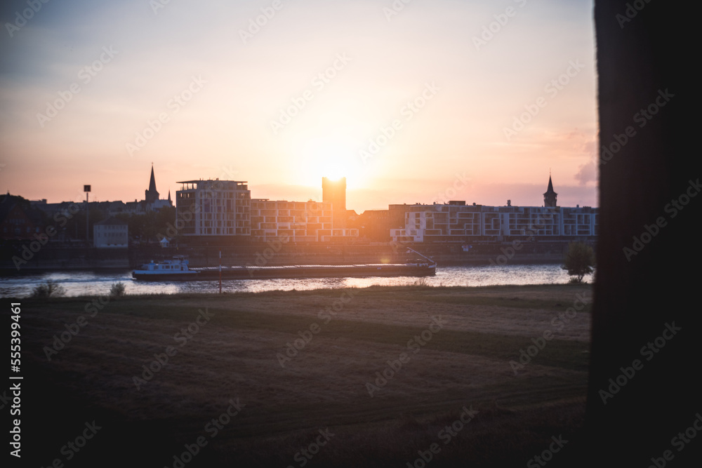 River Sunset Cologne