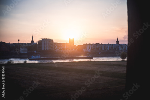 River Sunset Cologne