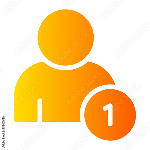 add friend gradient icon