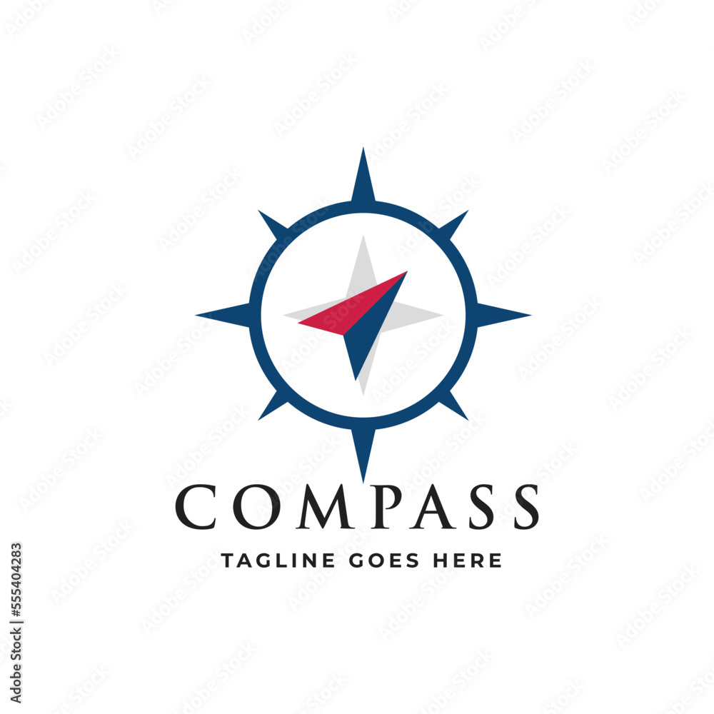 compass icon vector illustration template design compass icon vector illustration template design