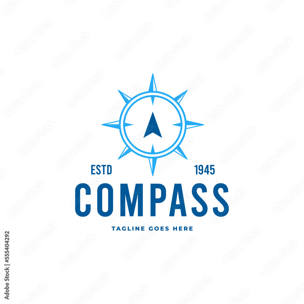 compass icon vector illustration template design compass icon vector illustration template design