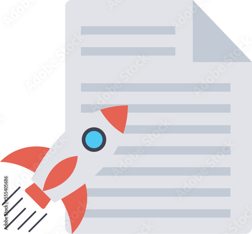  Rocket Requirement Vector Icon
