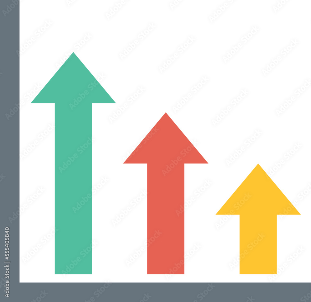 Growth Chart Vector Icon
Growth Chart Vector Icon
