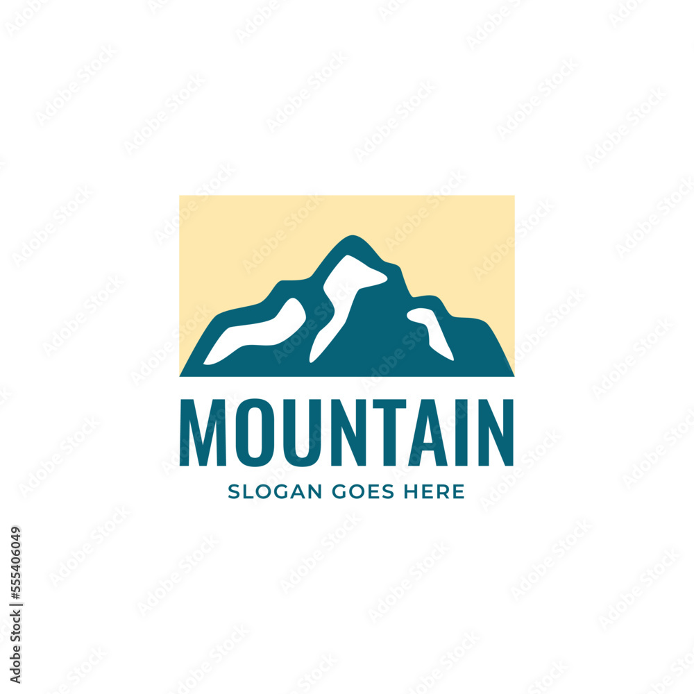 Mountains logo design vector template Mountains logo design vector template