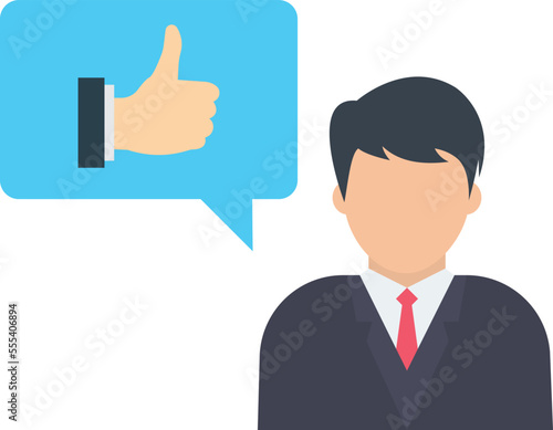  Client Feedback Vector Icon 