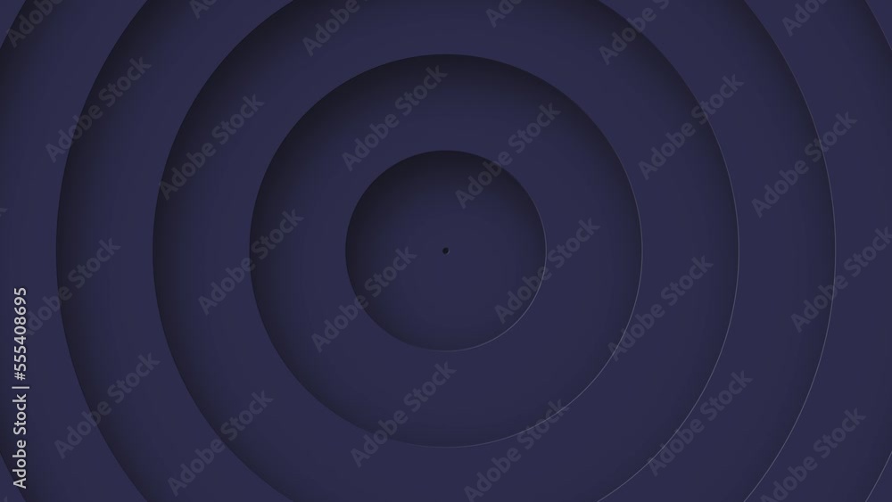 An endless of circle shaped in blue coming towards the viewer. A composition with a real retro feel. Loops seamlessly. 4K Video An endless of circle shaped in blue coming towards the viewer. A composition with a real retro feel. Loops seamlessly. 4K Video