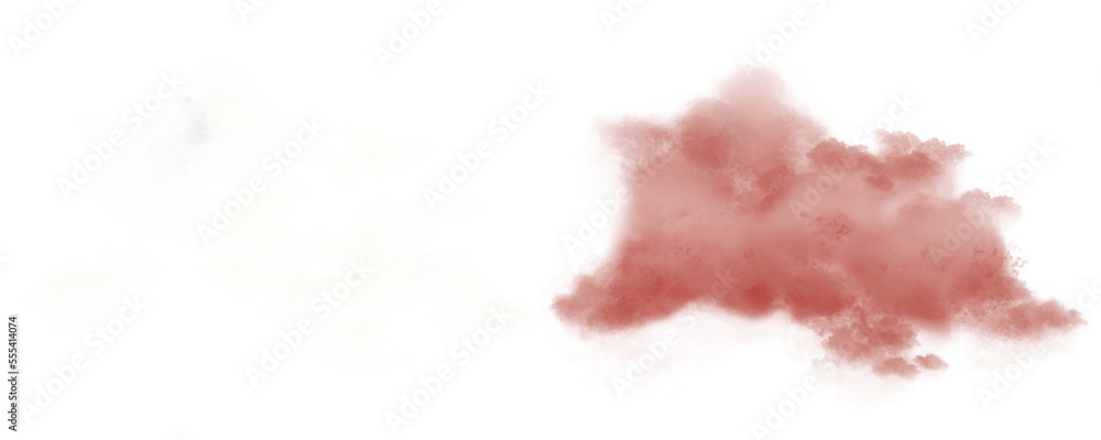 set of realistic clouds for weather, landscape design element. white and red sunset clouds set of realistic clouds for weather, landscape design element. white and red sunset clouds