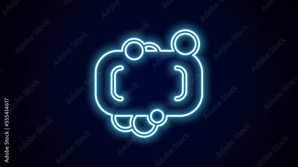 Glowing neon line Bar of soap icon isolated on black background. Soap bar with bubbles. 4K Video motion graphic animation Glowing neon line Bar of soap icon isolated on black background. Soap bar with bubbles. 4K Video motion graphic animation