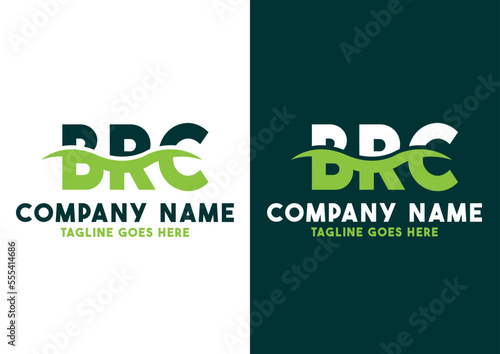 Letter BRC logo design template, BRC logo